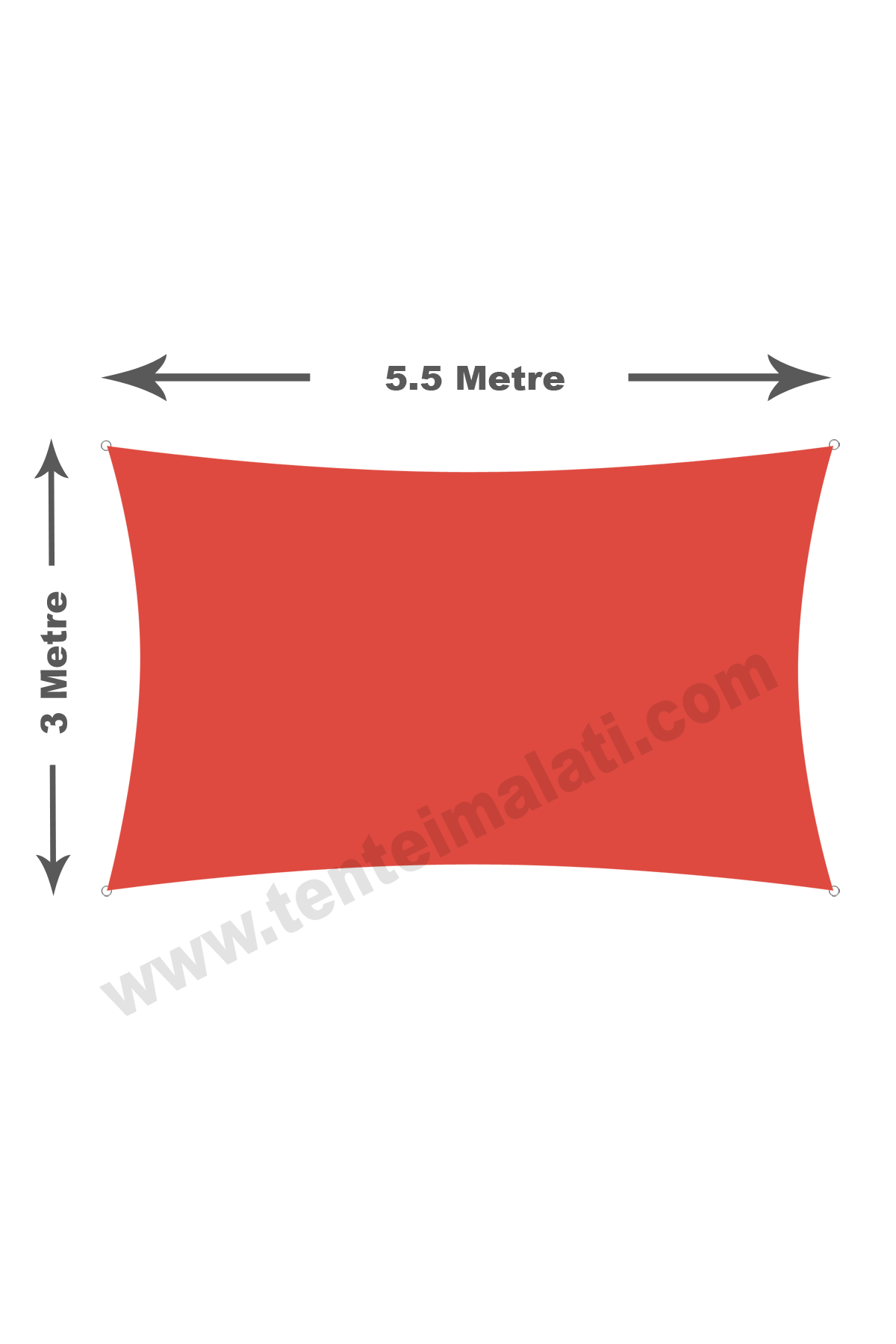 Kare-Tente-kırmızı-3x5-5
